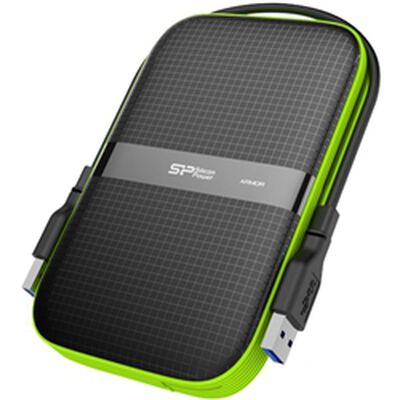 【耐衝撃 生活防水】USB3.0/2.0対応 Armor A60 ポータブルHDD 2TB SP020TBPHDA60S3K
