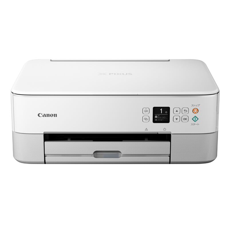 A4カラーインクジェット複合機 ホワイト PIXUS TS5430