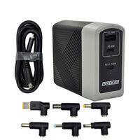 Power Delivery 3.1対応 GaN AC充電器/140W/Type-C×2 Type-A×1/ブラック & マルチケーブルPro APD-A140AC2-wMPro-BK