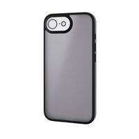 iPhone 16e/ハイブリッドケース/極限Plus/マットブラック PM-A25SHVCKKPBK