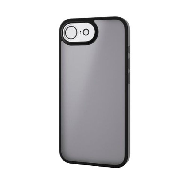 iPhone 16e/ハイブリッドケース/極限Plus/マットブラック PM-A25SHVCKKPBK