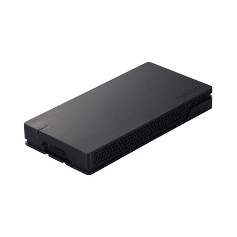 外付けSSD/ポータブル/USB 40Gbps(USB4)対応/Type-C/2TB/ブラック ESD-EHA2000GBK