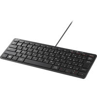 USB接続 有線コンパクトキーボード ブラック BSKBU300BK