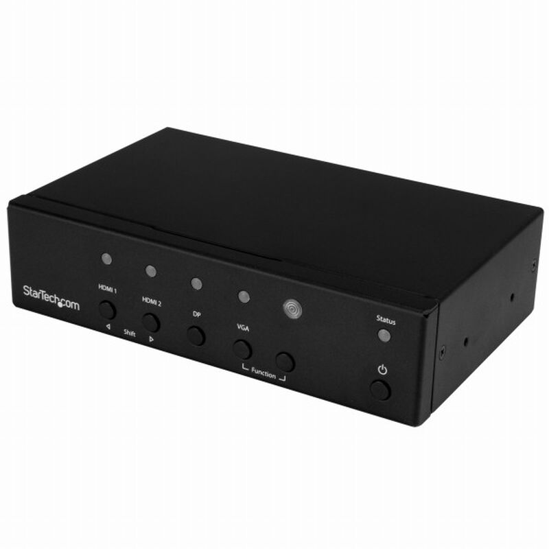マルチフォーマット対応自動切替器（HDMI出力） DP/ VGA/ 2x HDMI入力 - DHMI出力 4K対応 HDVGADP2HD
