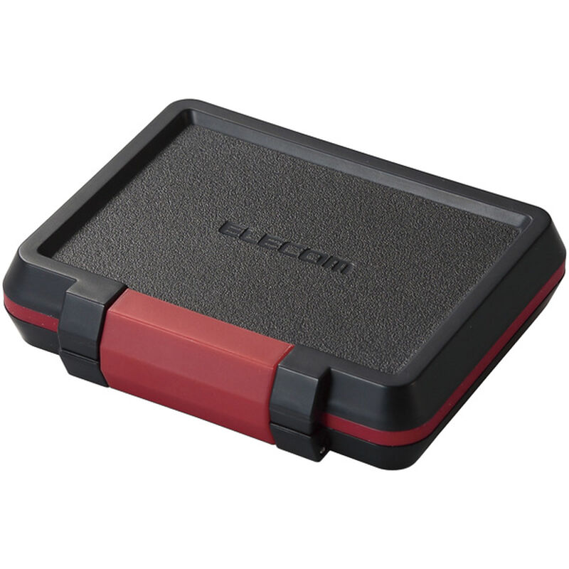 メモリカードケース/ハード/SD8枚+microSD8枚収納/ブラック CMC-SDCHD01BK
