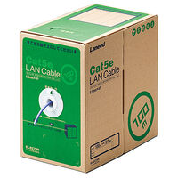 RoHS対応LANケーブル/CAT5E/100m/パープル/簡易パッケージ LD-CT2/PU100/RS
