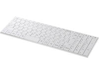 Bluetooth5.0対応 コンパクトキーボード ホワイト BSKBB320WH