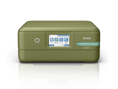 A4カラーインクジェット複合機/エコタンク/5色/Wi-Fi/4.3型ワイドタッチパネル/ピスタチオグリーン EW-M757TP