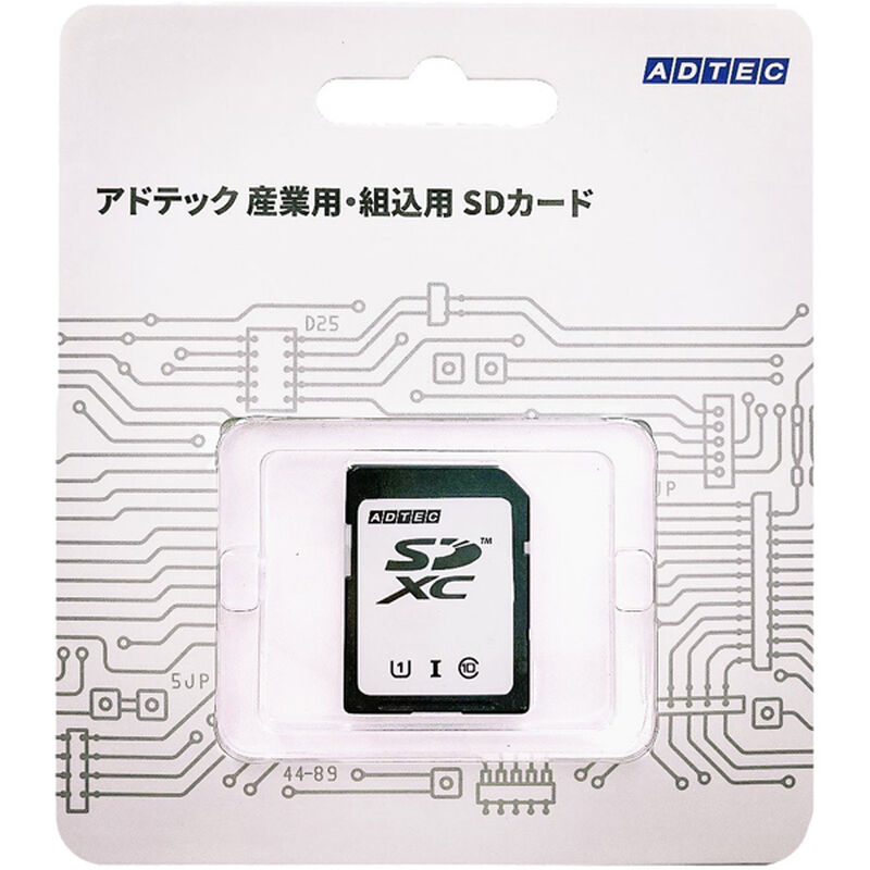 産業用 SDXCカード 128GB Class10 UHS-I U1 MLC ブリスターパッケージ EXC12GMBWHBECDZ
