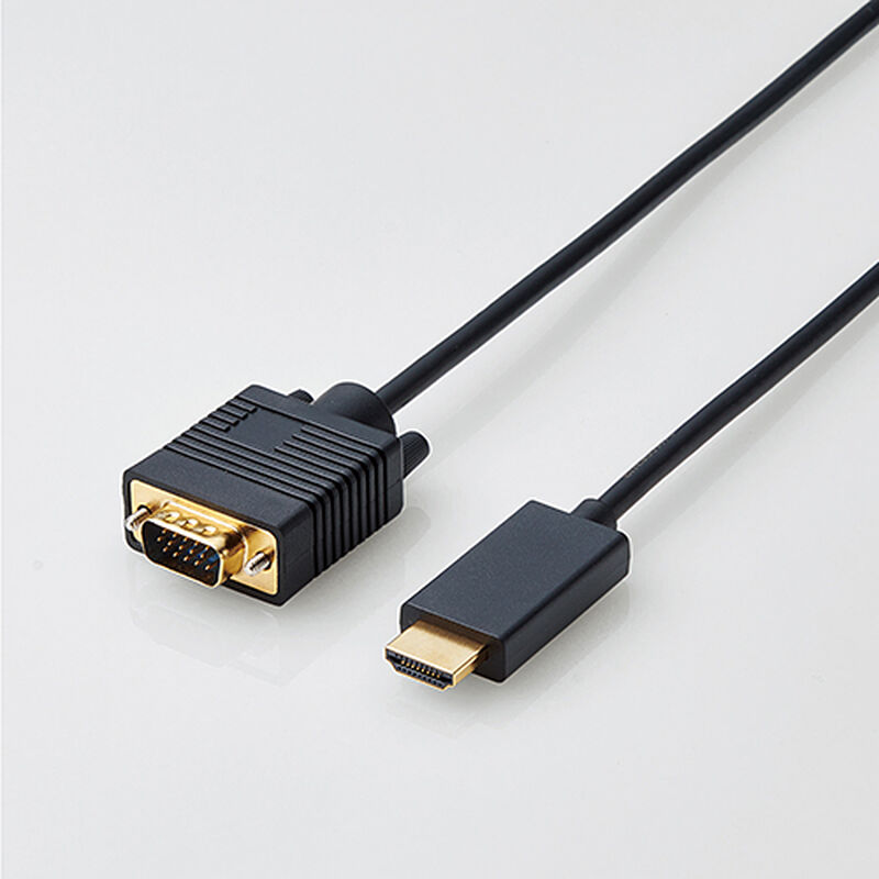 変換ケーブル/HDMI - VGA/1.0m/ブラック CAC-HDMIVGA10BK