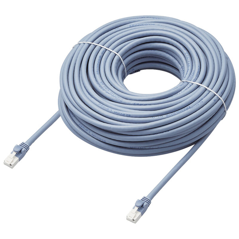 LANケーブル/CAT6A対応/EU RoHS指令準拠/爪折れ防止/簡易パッケージ仕様/30m/ヨリ線/ブルー LD-GPAT/BU30/RS