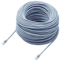 LANケーブル/CAT6A対応/EU RoHS指令準拠/ツメ折れ防止カバー/簡易パッケージ仕様/70m/単線/ブルー LD-GPAT/BU70/RS