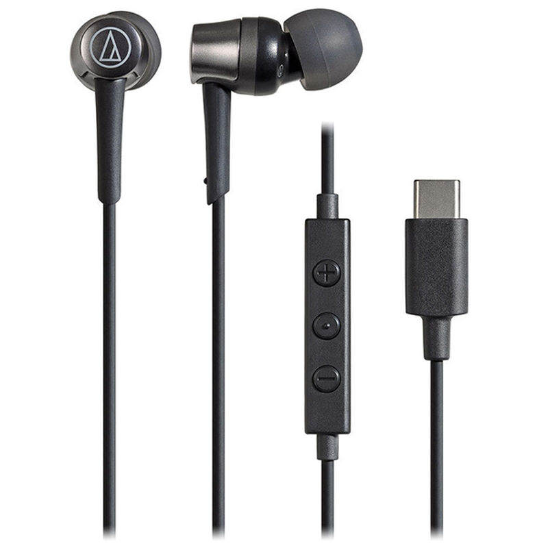 USB Type-C用イヤホン ブラック ATH-CKD3C BK