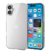 iPhone 16 Plus用ハイブリッドケース/スタンダード/クリア PM-A24BHVCKCR