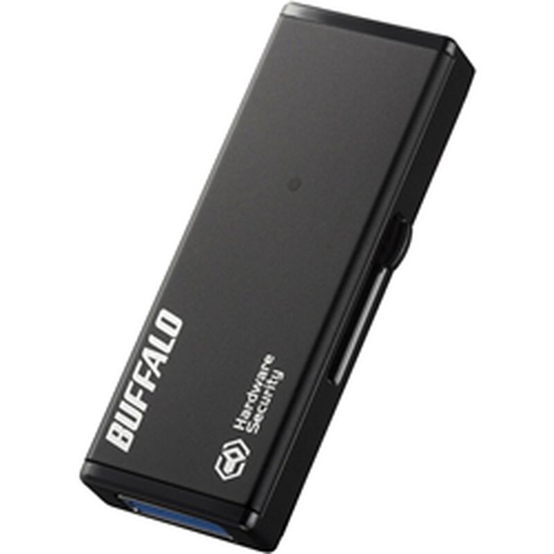 ハードウェア強制暗号化機能搭載 USB3.0対応 セキュリティーUSBメモリー 8GB RUF3-HSL8G