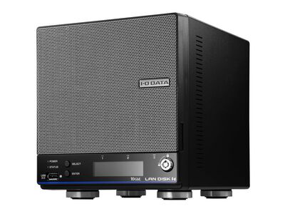 10GbE Linux OS 法人向け 2ドライブ BOXタイプNAS 2TB (5年保証・データ復旧) HDL2-HA2B