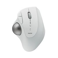 トラックボールマウス/IST/36mmボール/親指/人工ルビー支持/Bluetooth/5ボタン/ホワイト M-IT10BRWH