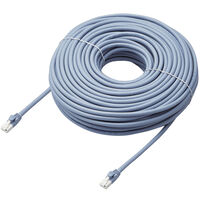 LANケーブル/CAT6A対応/EU RoHS指令準拠/爪折れ防止/簡易パッケージ仕様/40m/ヨリ線/ブルー LD-GPAT/BU40/RS
