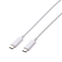 USB2.0ケーブル/PS5対応/C-Cタイプ/ノーマル/2.0m/ホワイト GM-CC20WH
