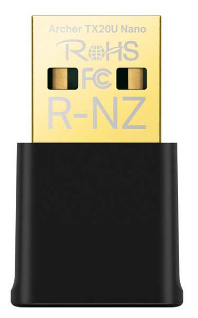 AX1800 Nano USB Wi-Fi 6子機 Archer TX20U Nano(JP)