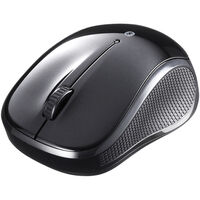 Bluetooth3.0対応 BlueLED光学式マウス 静音/3ボタン ブラック BSMBB100BK