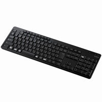 フルキーボード/Bluetooth/静音設計/抗菌/ブラック TK-FBM118SKBK