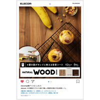 撮影用背景シート/NATURAL WOOD/A3サイズ/6枚入 DGA-BPA3NW