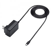USB Type-Cケーブル一体型AC充電器（5V/3A） ACA-IP103BK