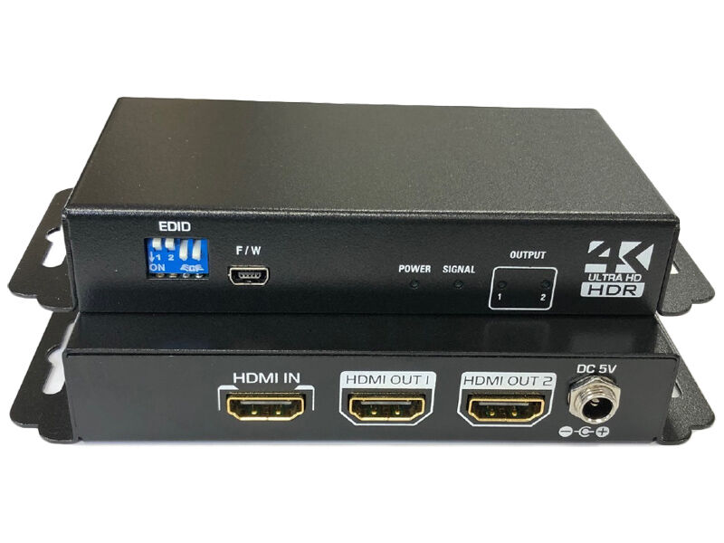 4K/60p（18Gbps）対応 HDMIスプリッター 1入力/2出力 AVS2-18G102