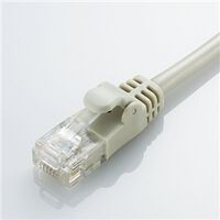 CAT5e準拠 やわらかLANケーブル 5m(ライトグレー) LD-CTY/LG5