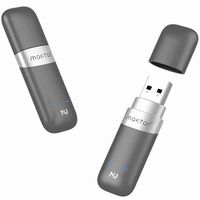 Nukii ニューキー NFCセキュリティーUSBメモリー オートロック機能 遠隔削除機能 256GB 2年保証 MKNU-A-SG-256G