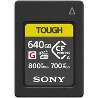 CFexpress Type A メモリーカード 640GB CEA-G640T