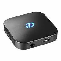Bluetoothオーディオトランスミッター＆オーディオレシーバー ブラック DDBTTXRX01BK