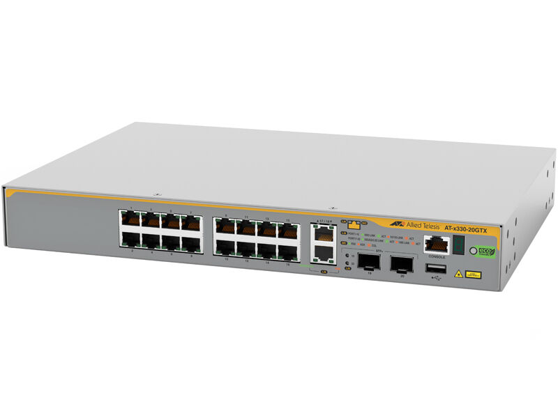 AT-x330-20GTX レイヤー3スイッチ 4654R