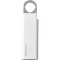 オートリターン機構 ノックスライド USB3.1（Gen1）/3.0対応 USBメモリー 16GB ホワイト RUF3-KS16GA-WH