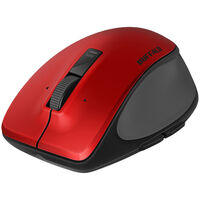 無線 BlueLED プレミアムフィットマウス Mサイズ レッド BSMBW500MRD