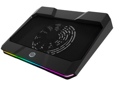 RGBライト搭載最大17インチ対応ノートPCクーラー/Notepal X150 Spectrum MNX-SWXB-10NFA-R1