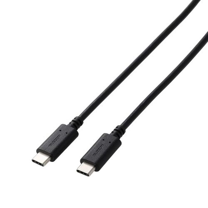 USB2.0ケーブル/PS5対応/C-Cタイプ/ノーマル/2.0m/ブラック GM-CC20BK