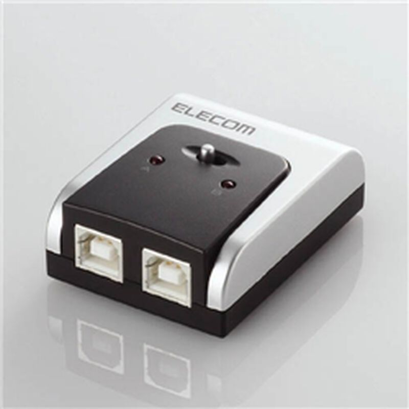 USB2.0対応切替器<2回路> U2SW-T2