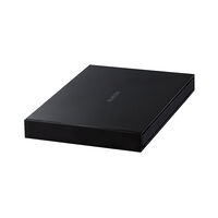 外付けポータブルSSD/USB3.2(Gen1)対応/500GB/ブラック/データ復旧サービスLite付 ESD-EJ0500GBKR
