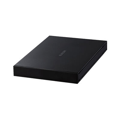 外付けポータブルSSD/USB3.2(Gen1)対応/500GB/ブラック/データ復旧サービスLite付 ESD-EJ0500GBKR
