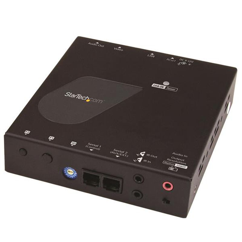 IP対応HDMIエクステンダー用受信機 延長器キット(ST12MHDLAN4K)と使用 4K/30Hz対応 LAN回線経由型HDMI信号受信機 ST12MHDLAN4R