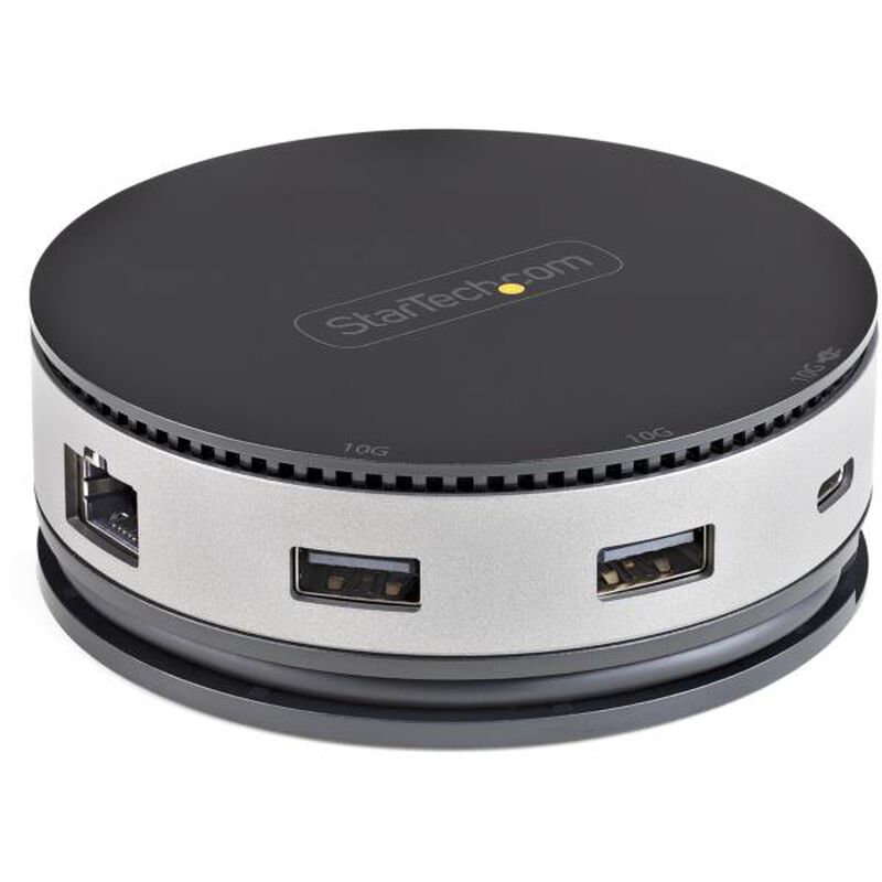 USB-Cマルチハブ USB 3.1 Gen 2(10Gbps)/HDMI & DisplayPort(4K60Hz)、VGA(1080p)/75W USB PD/3ポートUSBハブ他 DKT31CHDVCM