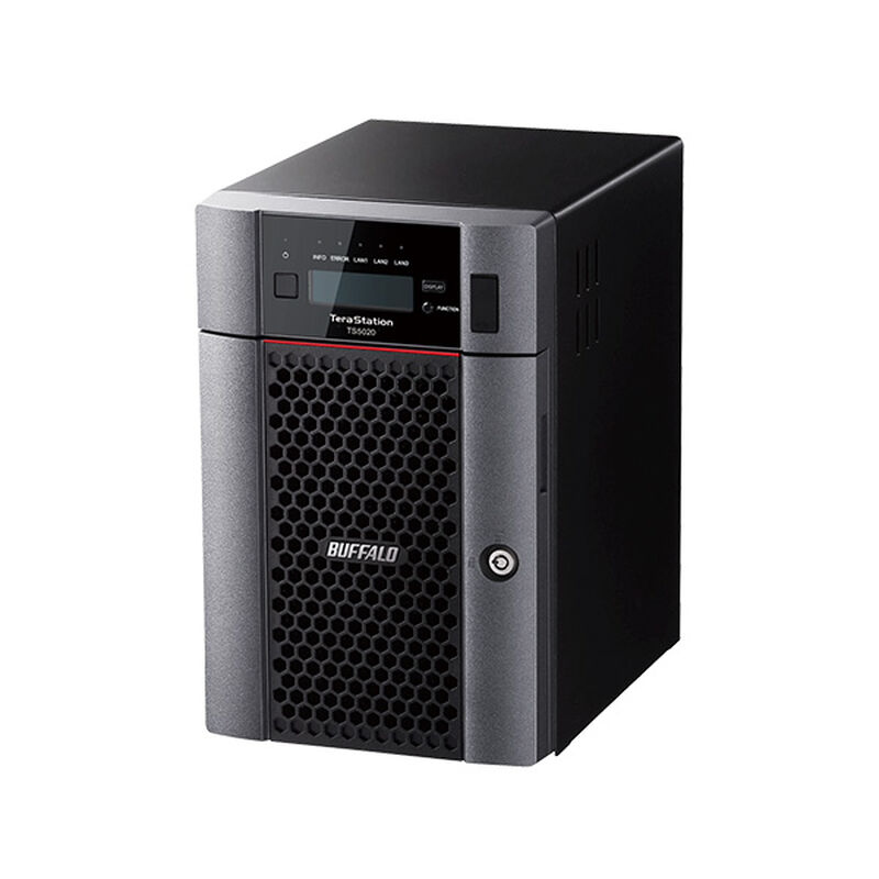 TeraStation TS5620DNシリーズ 6ドライブNAS 24TB TS5620DN2406