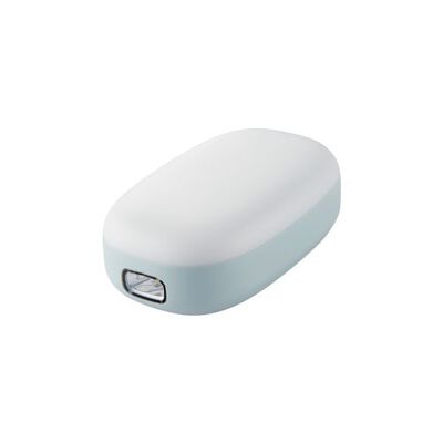 乾電池式懐中電灯/枕元ライト/防災/スマホ充電/USB-A×1/単3電池4本付属/ブルー DE-KD04BU