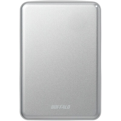 USB3.1(Gen.1)対応 アルミ素材&薄型ポータブルHDD 2TB シルバー HD-PUS2.0U3-SVD