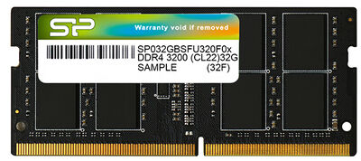 メモリモジュール 260pin DDR4-3200 PC4-25600 CL22 1.2V Non-ECC SODIMM 32GB SP032GBSFU320F02