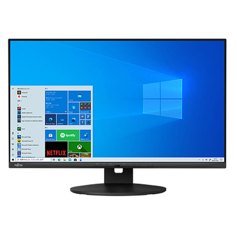 Y0417】富士通 27型ワイド液晶ディスプレイ モニター ノングレア