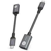 USB Type-C - USB3.0 Standard-A変換アダプター グレー AAPADF13GY