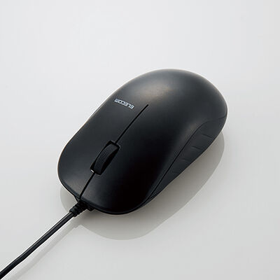 法人向け高耐久マウス/BlueLED有線マウス/3ボタン/EU RoHS指令準拠/ブラック M-K7UBBK/RS